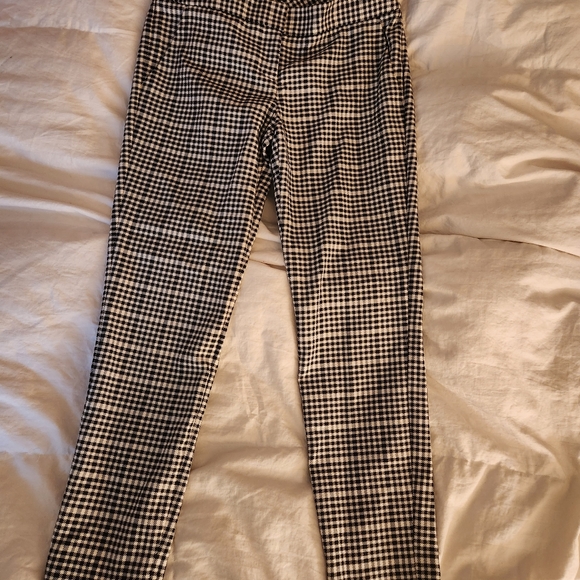 NWOT EXPRESS 3/4 SLEEVE HOUNDSTOOTH PRINT TWO-BUTTON BLAZER JACKET sz 4 - Picture 7 of 16